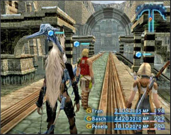 When you enter the Stillshrine keep running south till you the Gate Crystal - Stilshrine of Miriam | Part II - Part II - Final Fantasy XII Game Guide