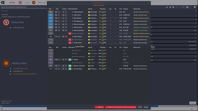 You effect substitutions by dragging the player to the slot with the player in the base eleven. - Substitutions - The match - Football Manager 2016 - Game Guide and Walkthrough