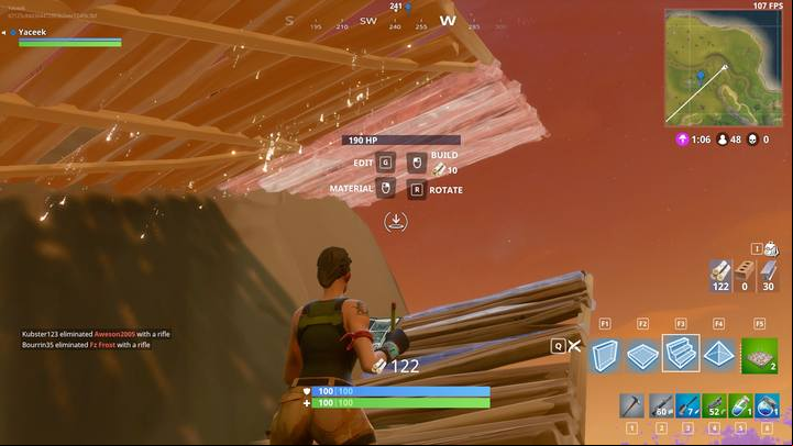 Just like with the previous constructions, here, the key is to do it over and over again until you are satisfied with the results - Building for advanced players | How to win? - How to play and win? - Fortnite: Battle Royale Game Guide