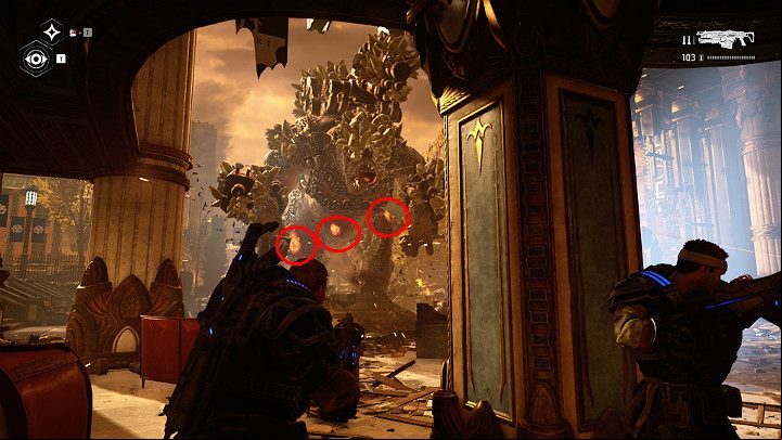 You will fight with a huge and very strong opponent - Act 1 Chapter 4 - The Tides Turn | Gears 5 Walkthrough - Act I - Gears 5 Guide
