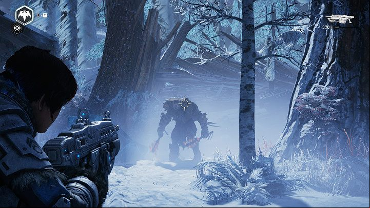 You will have to face a crystal guardian - Act 2 Chapter 3 - Forest for the trees | Gears 5 Walkthrough - Act II - Gears 5 Guide