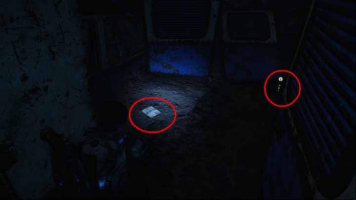 You can get this collectible during one of the side missions - Train tunnel - Act 2 Chapter 2 - Into the Wild | Gears 5 Collectibles - Act II - Gears 5 Guide