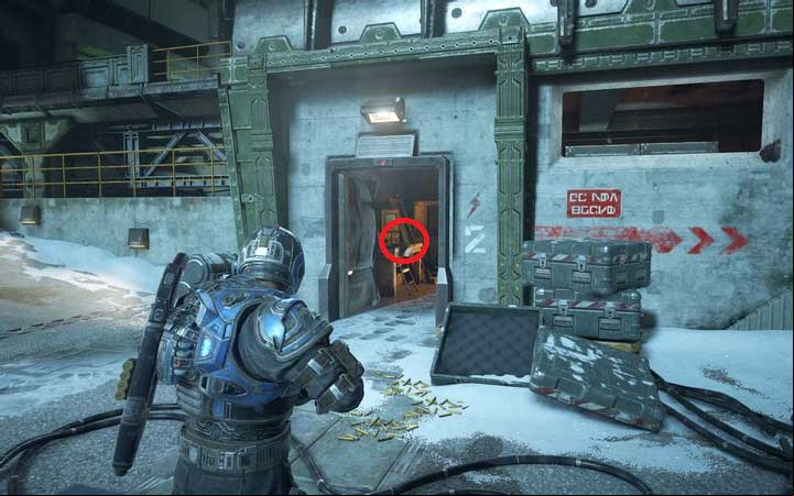 The documents are on the desk in the bunker on the right - Act 1:0 - Prologue | Walkthrough - Walkthrough - Gears of War 4 Game Guide