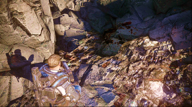 In the Upper State Street section - Downtown Halvo Bay - COG tags - Gears of War: Judgment - Game Guide and Walkthrough