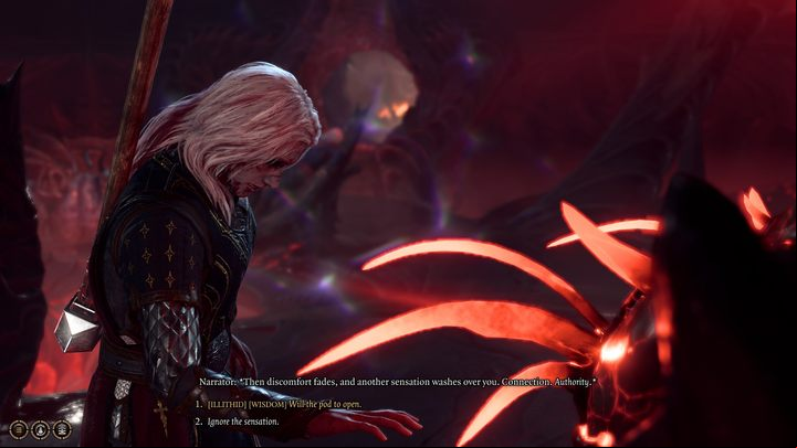 After obtaining the rune, return to Shadowheart and insert the rune into the console next to her pod - Baldurs Gate 3: Escape the Nautiloid walkthrough - Prologue - Baldurs Gate 3 Guide, Walkthrough