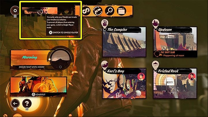 When starting a new campaign as Colt the game will automatically be set to singleplayer, which means Julianna will be controlled by an AI during invasions - Deathloop: What are Invasions? - FAQ - Deathloop Guide