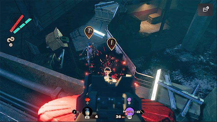 Charlie and Fia can also be ambushed - while they're arguing (by, for example, throwing grenades at them or gunning them down from a higher ledge) or after they go their separate ways (sneak attacks) - Deathloop: Fia Zborowska - boss, how to beat? - Bosses (Visionaries) - Deathloop Guide