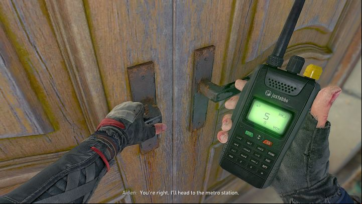 Instead of entering the hotel, you have to go straight to the metro station, to the Peacekeepers base, and report to Aitor - Dying Light 2: Meet with Aitor or Sophie? The Raid - Important Choices - Dying Light 2 Guide