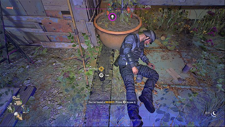 After entering the new part of the building, you will find, e - Dying Light 2: Meet with Aitor or Sophie? The Raid - Important Choices - Dying Light 2 Guide