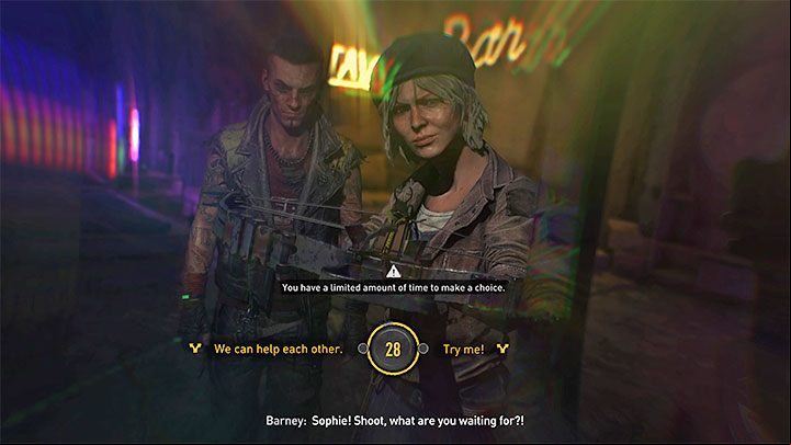 You have to reach the metal gate in one of the corridors of the building that you ed earlier on your way to the courtyard - Dying Light 2: Meet with Aitor or Sophie? The Raid - Important Choices - Dying Light 2 Guide