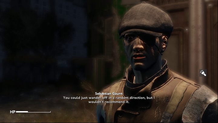 After completing the prologue and talking to Sebastian Gaunt (you can read more about this interaction on the Thameshaven or Vagabonds - Fallout London: How to get to Thameshaven? - Transition description - Fallout London Guide