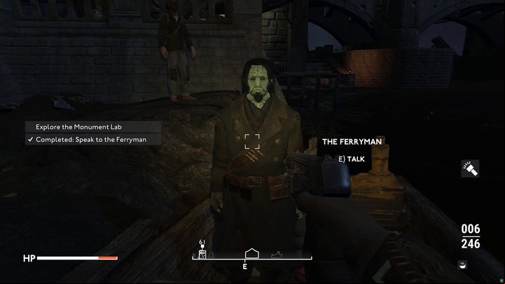 Pay and reach the other side - Fallout London: Where to find Archie in Rotherhithe (Lands of the Seraph quest)? - Transition description - Fallout London Guide