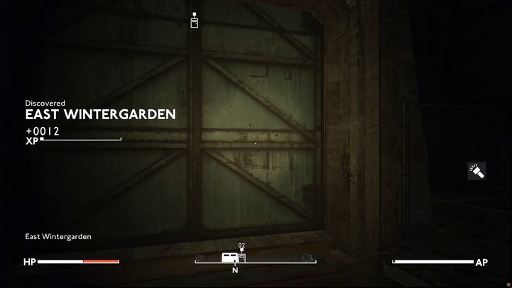 After reaching the Syndicate premises, enter the building marked with the quest marker - Fallout London: Where to find Lazarus? - Transition description - Fallout London Guide