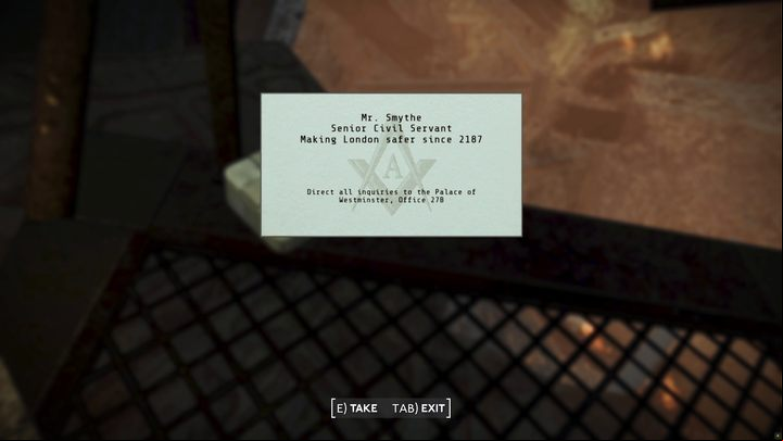 The quest journal will be updated - your new task will be to meet with the mysterious person in the office in the Palace of Westminster - Fallout London: How to get to Westminster? - Transition description - Fallout London Guide