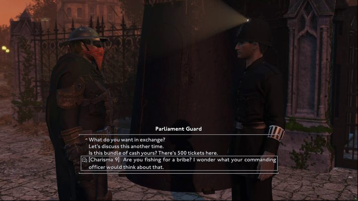 Head to the palace in the southern part of the district - Fallout London: How to get to Westminster? - Transition description - Fallout London Guide