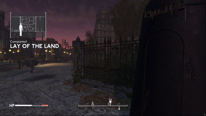 Once the conversation is over, Lay of the Land quest will end - Fallout London: How to get to Westminster? - Transition description - Fallout London Guide