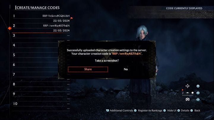 5 - Rise of the Ronin: Character creator - Basics - Rise of the Ronin Guide