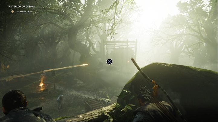 When you get there, do what you always do - eliminate all enemies - Ghost of Tsushima: The Terror of Otsuna walkthrough, An Ishikawa Tale - An Ishikawa Tale - Ghost of Tsushima Guide, Walkthrough