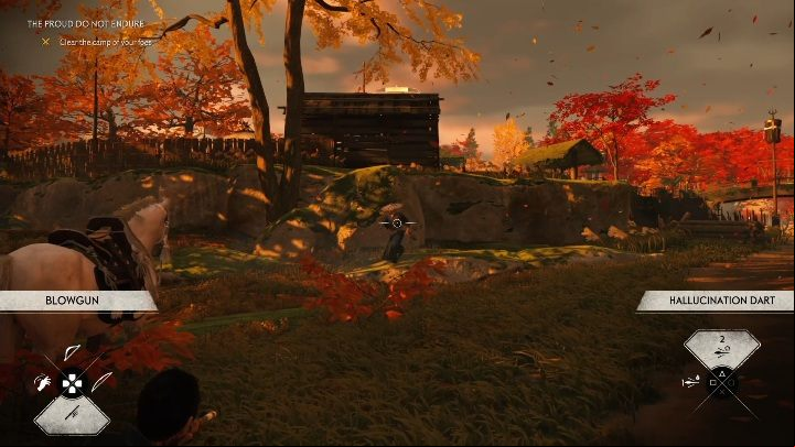 Soon, you will reach the enemy camp - Ghost of Tsushima: The Proud Do Not Endure walkthrough, A Yuriko Tale - A Yuriko Tale - Ghost of Tsushima Guide, Walkthrough