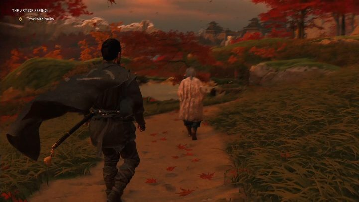 You start this quest with a trip to hot springs - Ghost of Tsushima: The Art of Seeing walkthrough, A Yuriko Tale - A Yuriko Tale - Ghost of Tsushima Guide, Walkthrough