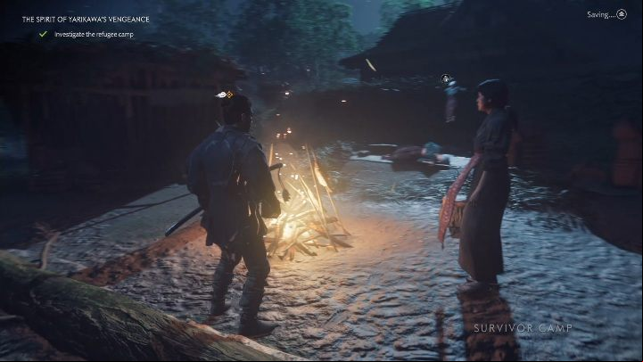 After reading it, head to the nearby village - Ghost of Tsushima: The Spirit of Yarikawas Vengeance walkthrough - Mythic Tales - Ghost of Tsushima Guide, Walkthrough