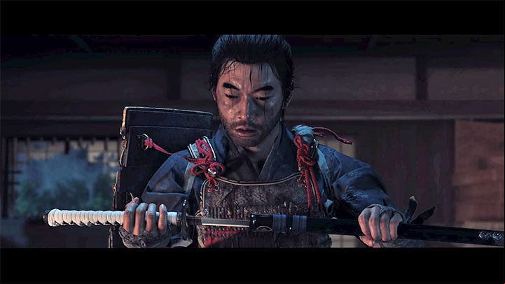Jin will use the same sword throughout the whole game - Ghost of Tsushima: How to unlock The Perfect Storm? - Trophy guide - Ghost of Tsushima Guide, Walkthrough