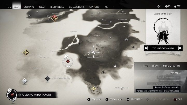 Location: Azamo Foothills - Ghost of Tsushima: Mongol Camps, Izuhara Region secrets map - Izuhara Region - Ghost of Tsushima Guide, Walkthrough