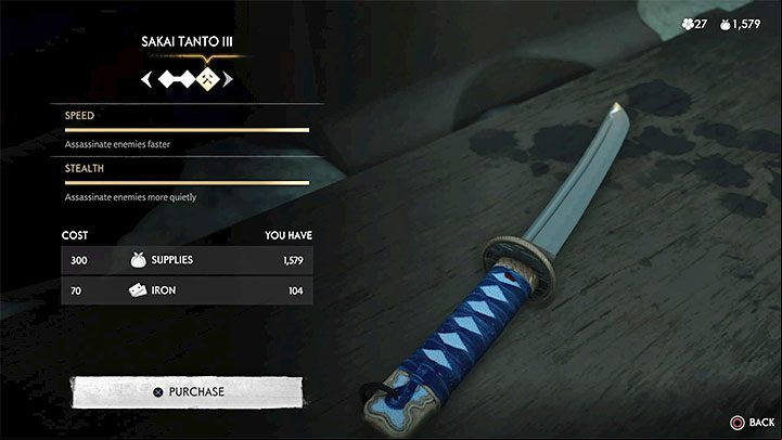 The main character, except for minor exceptions, is unable to personally craft items using crafting materials - Ghost of Tsushima: Crafting guide - Basics - Ghost of Tsushima Guide, Walkthrough