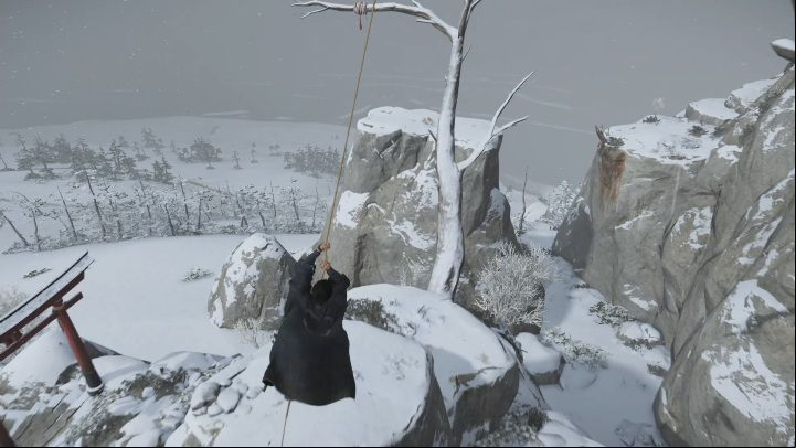 Grappling hook will help you in getting to hard-to-reach locations - Ghost of Tsushima: World exploration - Basics - Ghost of Tsushima Guide, Walkthrough