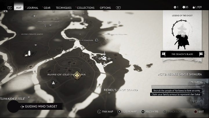 Location: Yarikawa Stronghold - Ghost of Tsushima: Records - secrets, missables, video guide - Secrets and collectibles - Ghost of Tsushima Guide, Walkthrough