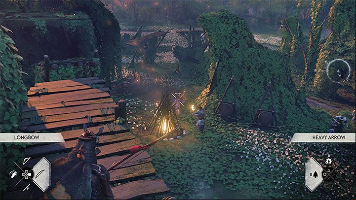 to use the Focused Hearing ability often to easily find nearby Mongols and avoid being taken by surprise - Ghost of Tsushima Iki Island: Massacre at Kidafure Village - walkthrough - Main Missions - Ghost of Tsushima Guide, Walkthrough