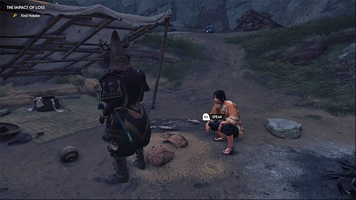 The villagers will recommend meeting with Hotoke - Ghost of Tsushima Iki Island: The Impact of Loss - walkthrough - Side Quests - Ghost of Tsushima Guide, Walkthrough