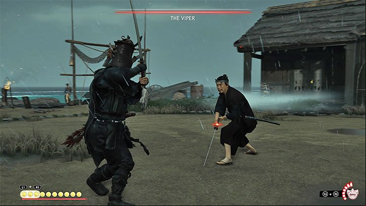 The Viper can be quite a difficult opponent - Ghost of Tsushima Iki Island: The Ghost of Iki Island - walkthrough - Side Quests - Ghost of Tsushima Guide, Walkthrough