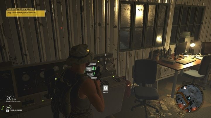 Locate the computer - Aggressive Competition | Walkthrough - Ocoro - Tom Clancys Ghost Recon: Wildlands Game Guide