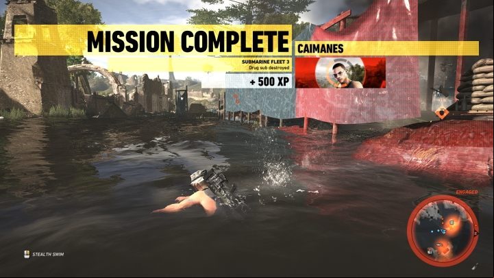 Detonate the submarine - Submarine fleet 3 | Caimanes Walkthrough - Caimanes - Tom Clancys Ghost Recon: Wildlands Game Guide