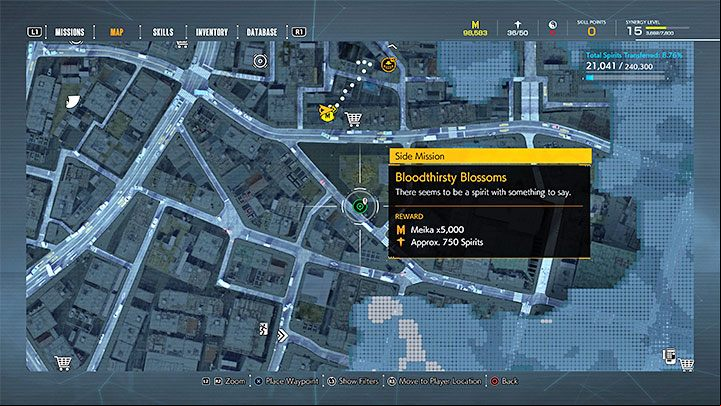 The earliest you can start this mission is after taking over the Matsumi Shrine, which you visit in chapter 3 - Ghostwire Tokyo: Bloodthirsty Blossoms - walkthrough - Quests available from chapter 3 - Ghostwire Tokyo Guide