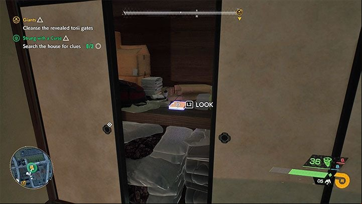 You must find three clues inside the house - Ghostwire Tokyo: Strung with a Curse - walkthrough - Quests available from chapter 4 - Ghostwire Tokyo Guide
