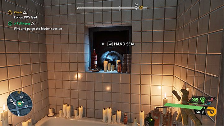 There are four specters to find and cleanse in the apartment - Ghostwire Tokyo: A Full House - walkthrough - Quests available from chapter 4 - Ghostwire Tokyo Guide