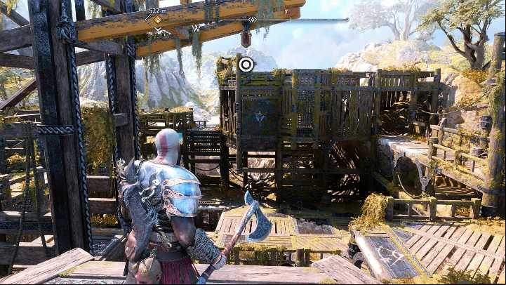 During the exploration, the heroes will have to use the elements of the environment, as well as solve various puzzles in order to continue forward or get valuable loot - God of War Ragnarok: Exploration - Basics - God of War Ragnarok Guide