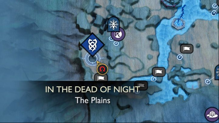 You must first the Return of the River favor, which means opening a dam in the Jungle region - God of War Ragnarok: In the Dead of Night - walkthrough - Favors - Vanaheim - God of War Ragnarok Guide