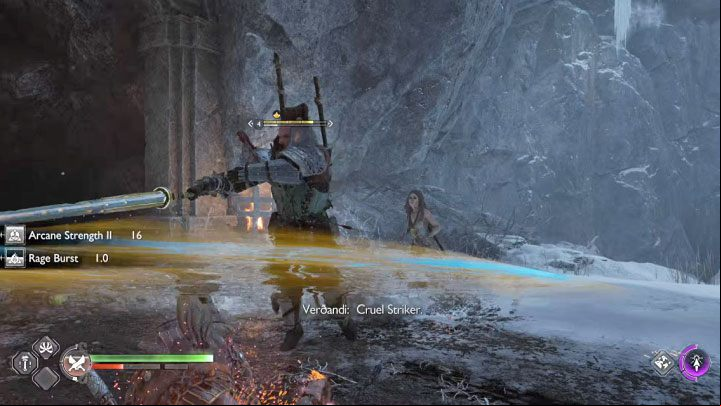 The Traveller is a trained warrior - God of War Ragnarok: How to defeat Traveller? - Bosses - God of War Ragnarok Guide