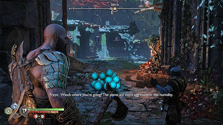You start in The Southern Wilds region - God of War Ragnarok: The Reckoning - walkthrough - Walkthrough - God of War Ragnarok Guide