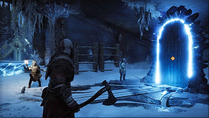 Sindri will appear - you must follow him - God of War Ragnarok: Surviving Fimbulwinter - walkthrough - Walkthrough - God of War Ragnarok Guide