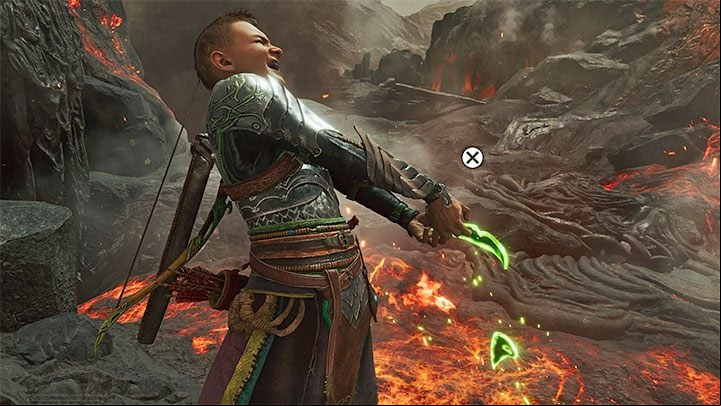 You'll return to the location where you've faced monsters earlier - God of War Ragnarok: Into the Fire - walkthrough - Walkthrough - God of War Ragnarok Guide