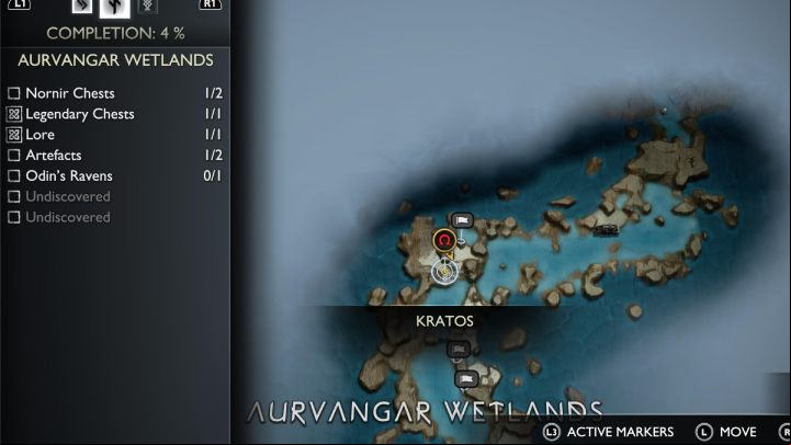 6 - God of War Ragnarok: Aurvangar Wetlands, Svartalfheim - secrets, collectibles - Svartalfheim - God of War Ragnarok Guide