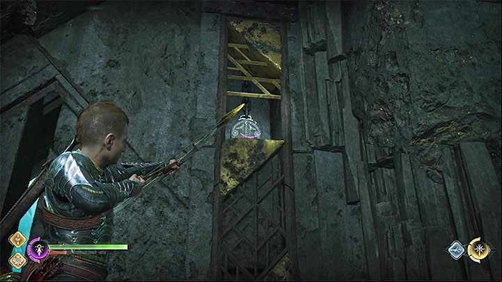 Keep going until you reach another large door Thrud will partially force open - God of War Ragnarok: Unleashing Hel - walkthrough - Walkthrough - God of War Ragnarok Guide