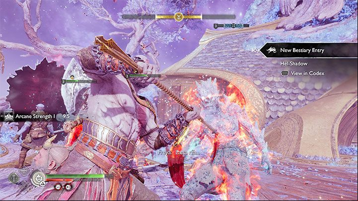You'll start controlling Kratos again, unlocking a new variation of Spartan Rage - Wrath - God of War Ragnarok: Unleashing Hel - walkthrough - Walkthrough - God of War Ragnarok Guide