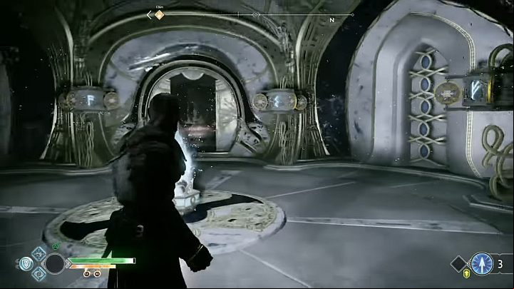 A small logic puzzle - you have to set the marks in the same pattern as can be seen on the door - God of War: The Light of Alfheim - Walkthrough - Walkthrough - God of War Guide
