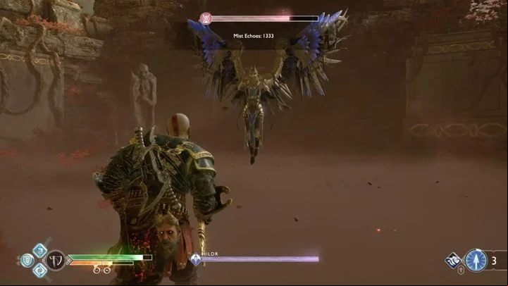 Valkyrie Hildr resides in the optional land of Niflheim, and how to get there has been described on a separate page of this guide - God of War: Valkyrie Hildr (Niflheim) - how to beat? - Valkyries - God of War Guide