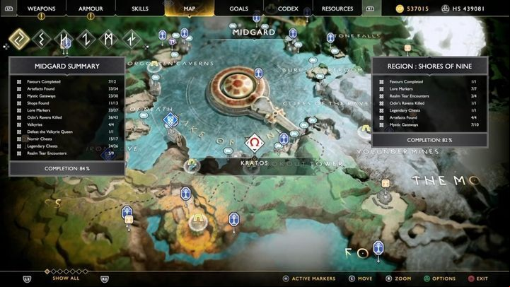 This is another chapter devoted to collectibles in God of War - God of War: Shores of Nine - all collectibles list - Shores of Nine - God of War Guide